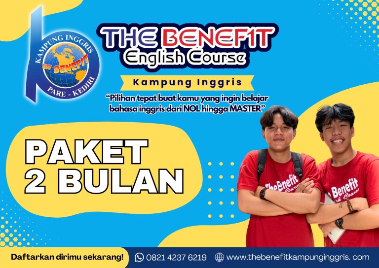 paket 2 bulan kampung inggris