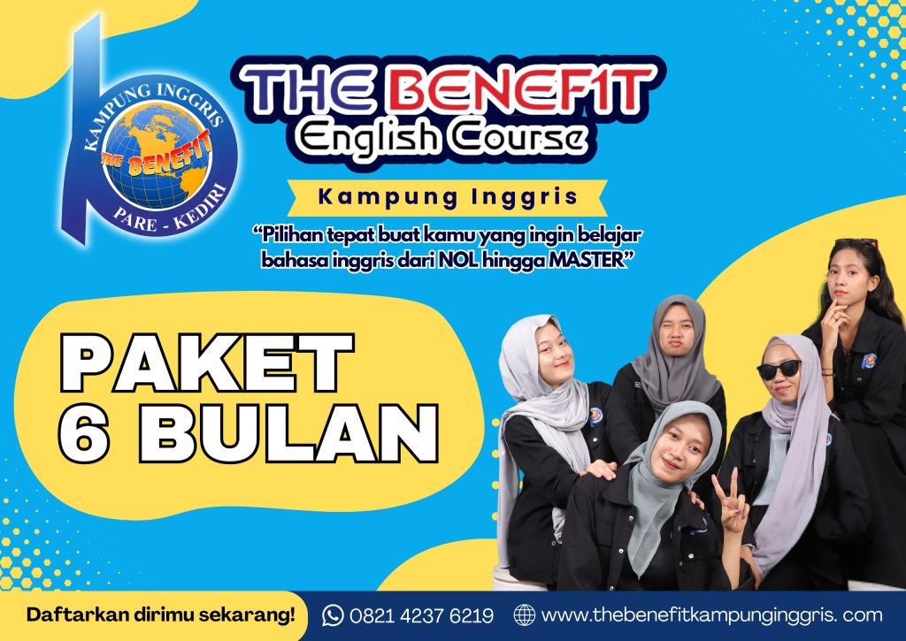 paket 6 bulan kampung inggris