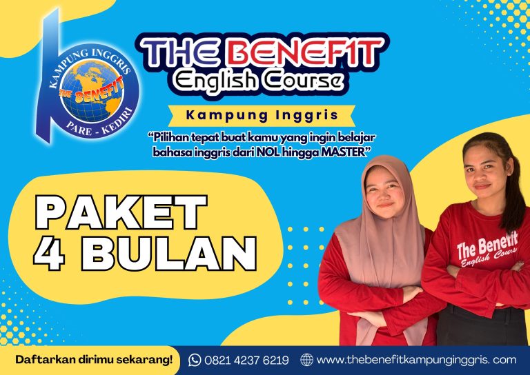 paket 4 bulan kampung inggris
